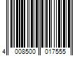 Barcode Image for UPC code 4008500017555