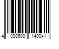 Barcode Image for UPC code 4008600149941