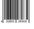 Barcode Image for UPC code 4008600260639