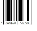 Barcode Image for UPC code 4008600429708