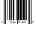 Barcode Image for UPC code 400862094702