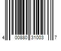 Barcode Image for UPC code 400880310037