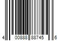 Barcode Image for UPC code 400888887456