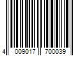 Barcode Image for UPC code 4009017700039