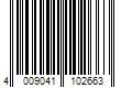 Barcode Image for UPC code 4009041102663