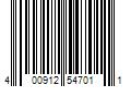 Barcode Image for UPC code 400912547011