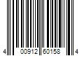 Barcode Image for UPC code 400912601584