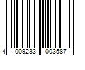 Barcode Image for UPC code 4009233003587