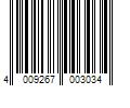 Barcode Image for UPC code 4009267003034