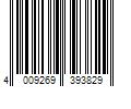 Barcode Image for UPC code 4009269393829