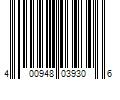 Barcode Image for UPC code 400948039306