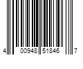 Barcode Image for UPC code 400948518467