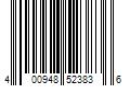 Barcode Image for UPC code 400948523836