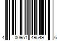 Barcode Image for UPC code 400951495496