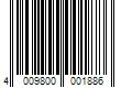 Barcode Image for UPC code 4009800001886