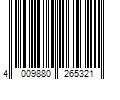 Barcode Image for UPC code 4009880265321