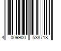 Barcode Image for UPC code 4009900538718