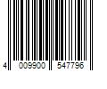 Barcode Image for UPC code 4009900547796