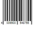 Barcode Image for UPC code 4009900548755