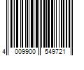 Barcode Image for UPC code 4009900549721