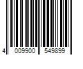 Barcode Image for UPC code 4009900549899