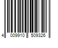 Barcode Image for UPC code 4009910509326