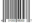 Barcode Image for UPC code 401000553037