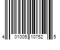 Barcode Image for UPC code 401005107525