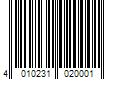 Barcode Image for UPC code 4010231020001