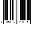 Barcode Image for UPC code 4010312200971