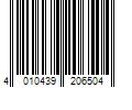 Barcode Image for UPC code 4010439206504