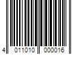 Barcode Image for UPC code 4011010000016