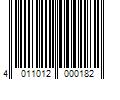 Barcode Image for UPC code 4011012000182