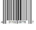 Barcode Image for UPC code 401102097767