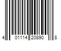 Barcode Image for UPC code 401114208908