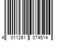 Barcode Image for UPC code 4011261074514