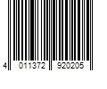 Barcode Image for UPC code 4011372920205