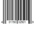 Barcode Image for UPC code 401150025019