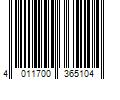 Barcode Image for UPC code 4011700365104