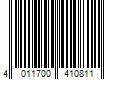 Barcode Image for UPC code 4011700410811