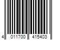 Barcode Image for UPC code 4011700415403