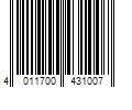 Barcode Image for UPC code 4011700431007