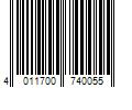 Barcode Image for UPC code 4011700740055