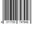 Barcode Image for UPC code 4011700747948