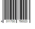 Barcode Image for UPC code 4011700750023