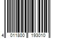 Barcode Image for UPC code 4011800193010