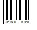 Barcode Image for UPC code 4011800530013