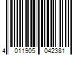 Barcode Image for UPC code 4011905042381