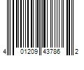 Barcode Image for UPC code 401209437862