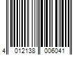 Barcode Image for UPC code 4012138006041